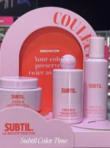 Réalisation de coiffure au salon Coif’Actuel à Templeuve